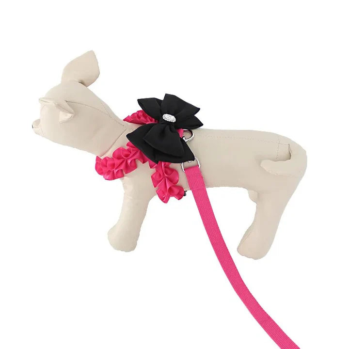 Pink Bow Harness