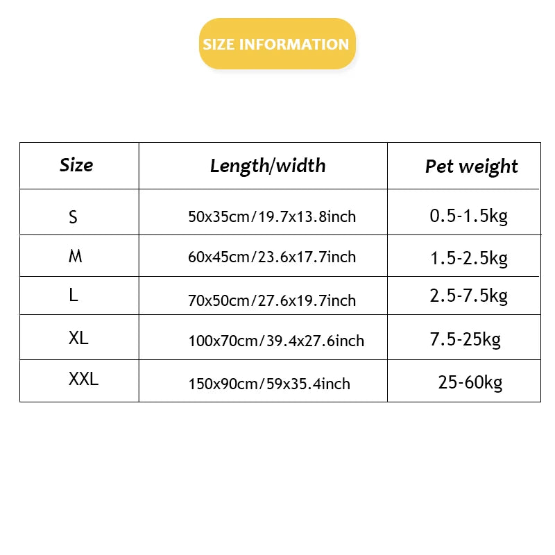 Washable Pet Pee Pad