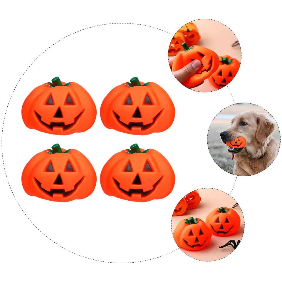 Puppy Toys Pumpkin Dog Chewing