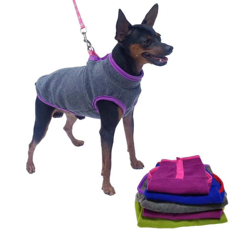 Fleece Dog vest