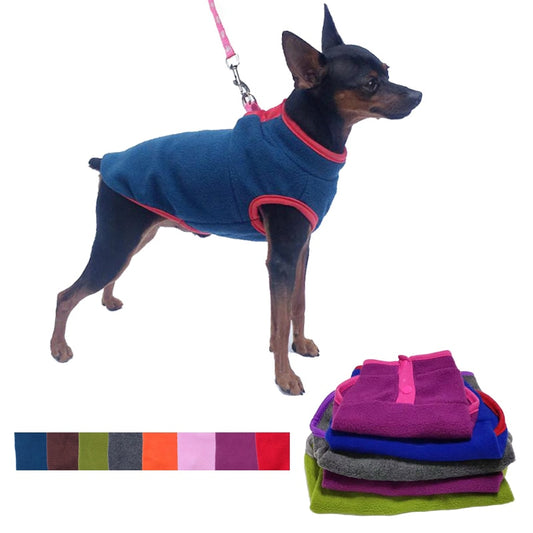Fleece Dog vest