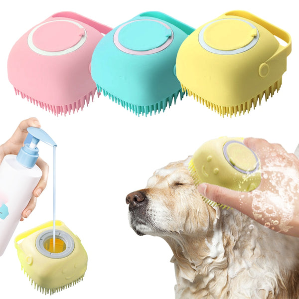 Silicone Dog Brush Fluff N Stuff